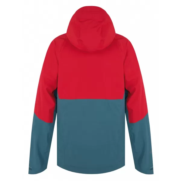  Hardshell -Jacke für Männer HUSKY NICCO M ROT/TÜRKIS 
