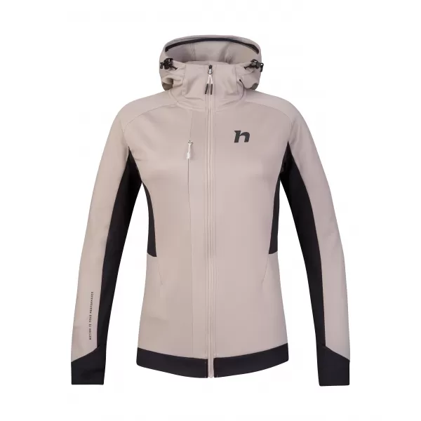  Damen-Sweatshirt HANNAH NELA HOODY ZIEGE/ANTHRAZIT 