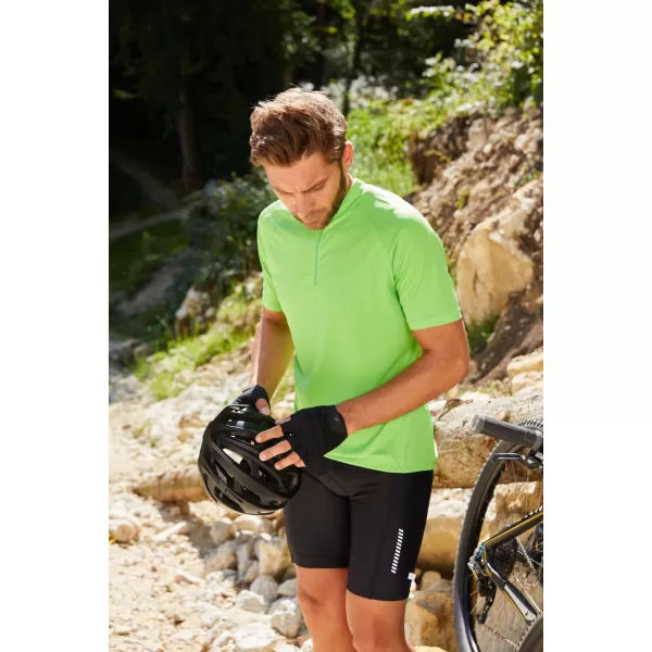  Herren-Radtrikot ALTISPORT NoPrint NP/ALM215NJ LINDGRÜN 