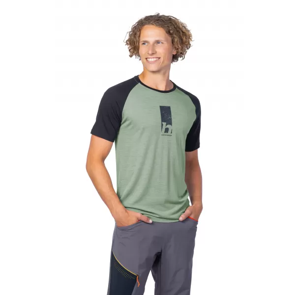  Herren-T-Shirt HANNAH TAREGAN ANTHRAZIT/SEEROSENBLATT 
