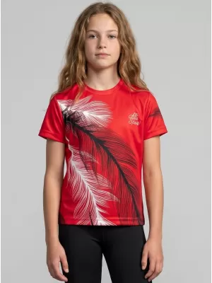 Hochwertiges Funktions-T-Shirt für Kinder ALTISPORT VOJ/ALK001TR01 ROT