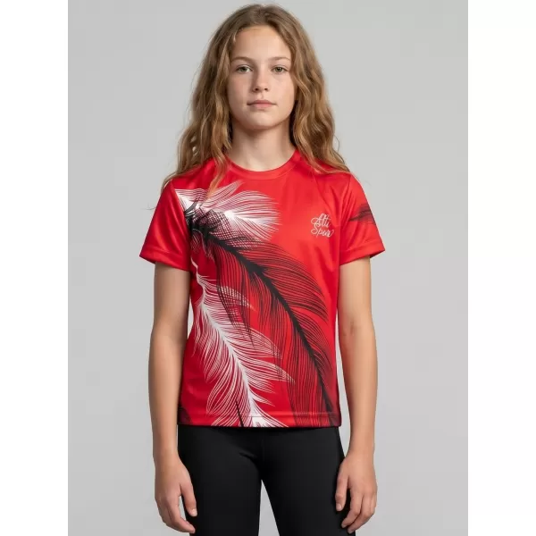  Hochwertiges Funktions-T-Shirt für Kinder ALTISPORT VOJ/ALK001TR01 ROT 