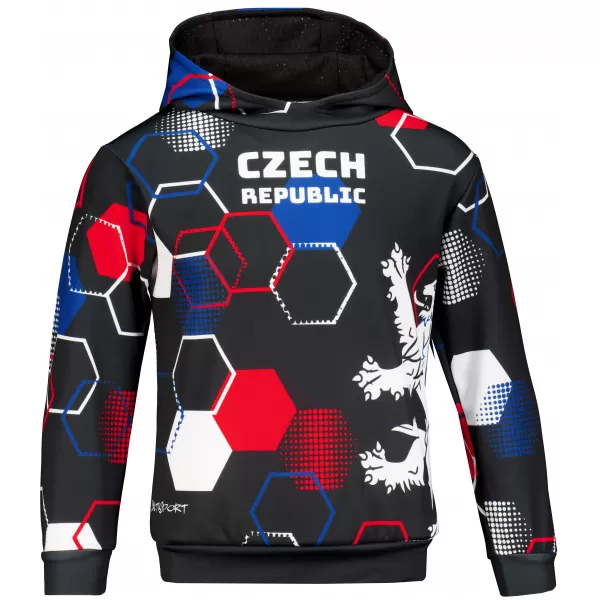  Hochwertiges Funktions-Sweatshirt für Kinder ALTISPORT VOJ/ALK036MI01 SCHWARZ 