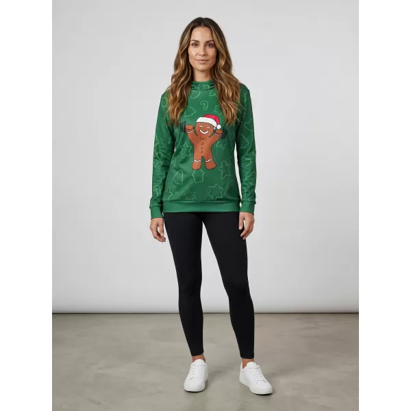  Hochwertiges Funktions-Sweatshirt für Damen ALTISPORT VOJ/ALWVN6MI01 GRÜN 