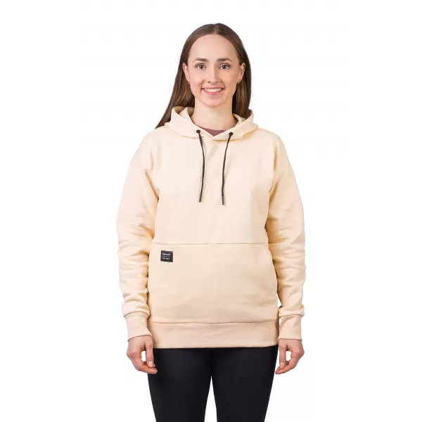  Damen-Sweatshirt HANNAH SANDY HOODY GEBLEICHTER SAND 