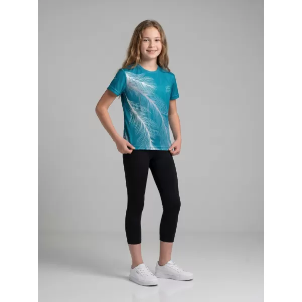  Hochwertiges Funktions-T-Shirt für Kinder ALTISPORT VOJ/ALK001TR01 SMARAGD/GRAU 