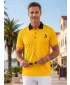 Herren-Funktions-T-Shirt mit Premium-Kragen ALTISPORT VOJ/ALM000TR05 ORANGE