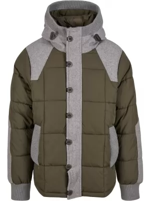 Jacke BRANDIT GARET BD3142 OLIVEN/GRAU