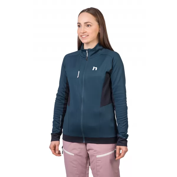 Damen-Sweatshirt HANNAH NELA GESCHICHTETES MEER/ANTHRAZIT 