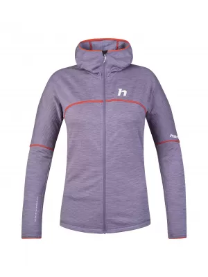 Damen-Sweatshirt HANNAH MEDA HOODY LAVENDELGRAU MEL