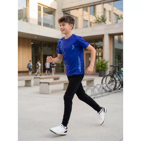  Hochwertiges Funktions-T-Shirt für Kinder ALTISPORT VOJ/ALK004TR01 KÖNIGSBLAU 