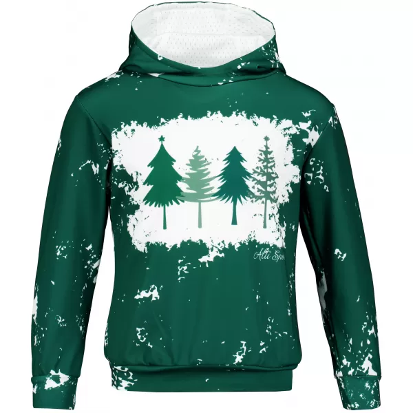  Hochwertiges Funktions-Sweatshirt für Kinder ALTISPORT VOJ/ALKVN4MI01 GRÜN 