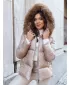 Damenjacke DSTREET SPARKLE TY3948 KARAMELL