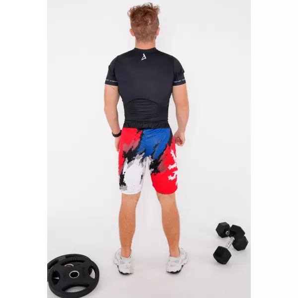  Herren Premium Funktionsshorts ohne Taschen ALTISPORT VOJ/ALM036KRA02 STREIFEN 