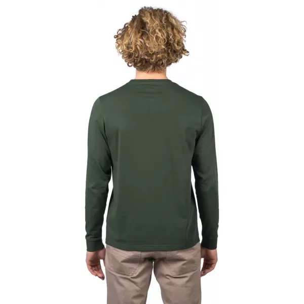  Herren-T-Shirt mit langen Ärmeln HANNAH KIRK II KOMBUGRÜN 