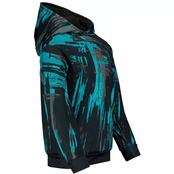  Hochwertiges Funktions-Sweatshirt für Kinder ALTISPORT VOJ/ALK010MI01 SCHWARZ/SMARAGD 