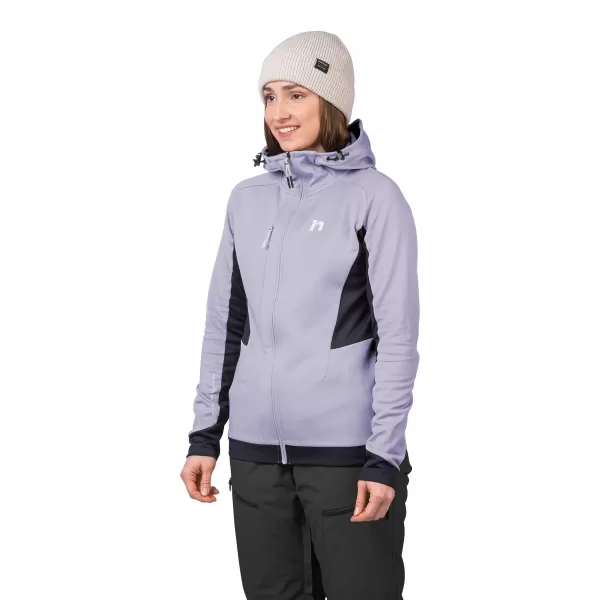  Damen-Sweatshirt HANNAH NELA HOODY LAVENDELAURA/ANTHRAZIT 
