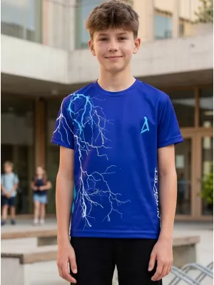 Hochwertiges Funktions-T-Shirt für Kinder ALTISPORT VOJ/ALK004TR01 KÖNIGSBLAU
