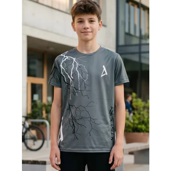  Hochwertiges Funktions-T-Shirt für Kinder ALTISPORT VOJ/ALK004TR01 GRAPHIT 