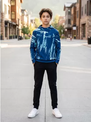 Hochwertiges Funktions-Sweatshirt für Kinder ALTISPORT VOJ/ALK010MI01 KÖNIGSBLAU