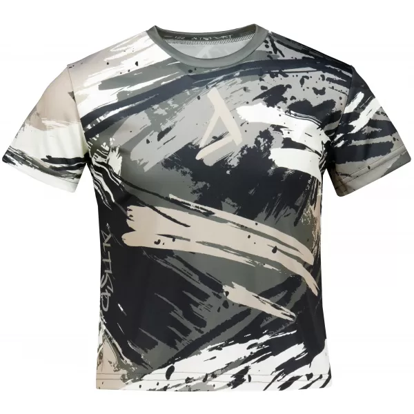  Hochwertiges Funktions-T-Shirt für Kinder ALTISPORT VOJ/ALK014TR01 SCHWARZ/GRAU 