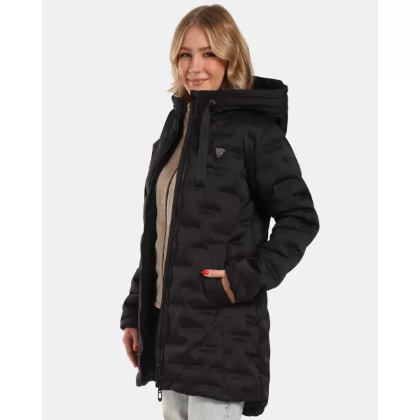  Wintermantel für Damen KILPI BELIZE-W WL0133KI SCHWARZ 