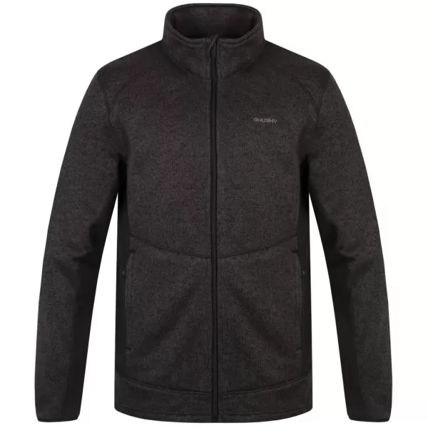  Herren-Fleecepullover HUSKY ALAN M SCHWARZ 