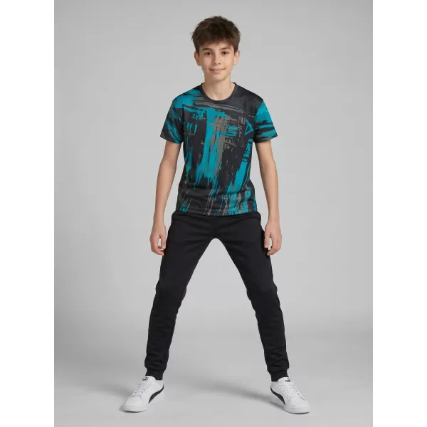  Hochwertiges Funktions-T-Shirt für Kinder ALTISPORT VOJ/ALK010TR01 SCHWARZ/SMARAGD 