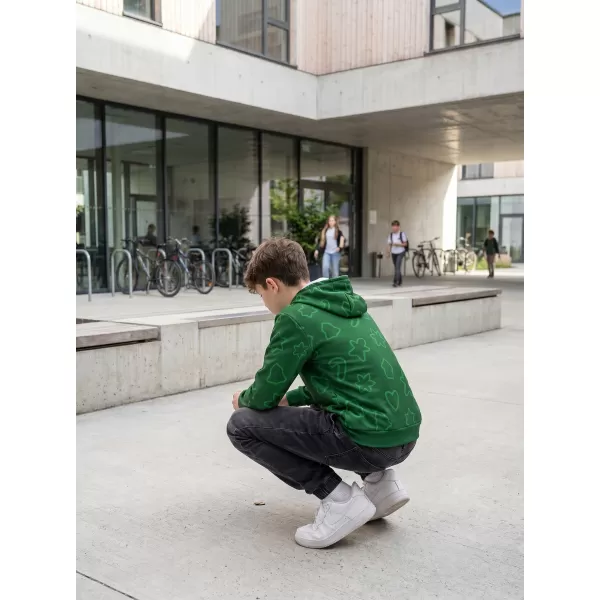  Hochwertiges Funktions-Sweatshirt für Kinder ALTISPORT VOJ/ALKVN6MI01 GRÜN 