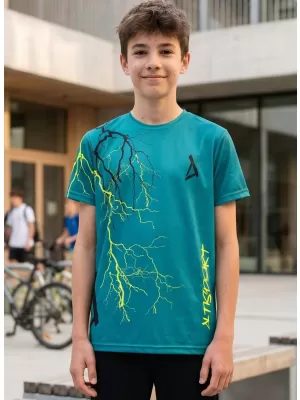 Hochwertiges Funktions-T-Shirt für Kinder ALTISPORT VOJ/ALK004TR01 KEROSIN/GELB