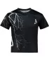 Hochwertiges Funktions-T-Shirt für Kinder ALTISPORT VOJ/ALK004TR01 SCHWARZ UND WEIß