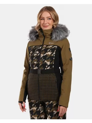 Damen-Skijacke KILPI CLAIR-W WL0107KI KHAKI