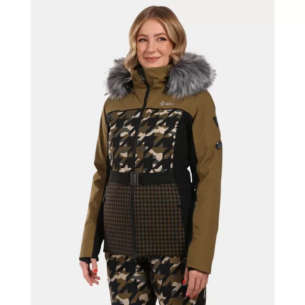  Damen-Skijacke KILPI CLAIR-W WL0107KI KHAKI 