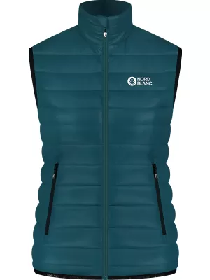 Winterweste für Damen NORDBLANC UNDERCOAT NBWJL8093 DUNKELGRÜN
