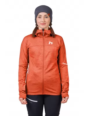 Damen-Sweatshirt HANNAH MEDA HOODY WÜRZIGE ORANGENMELISSE