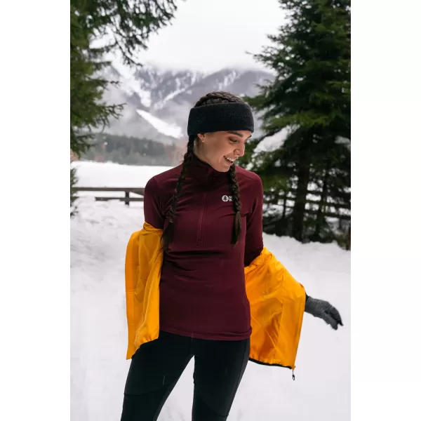  Thermo-T-Shirt für Damen NORDBLANC FLOATY NBBLD7975 BURGUND 