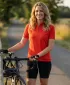 Damen-Radtrikot ALTISPORT NoPrint NP/ALW115NJ LEUCHTEND ORANGE