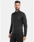 Stretch-Sweatshirt für Herren KILPI ERIN-M WM0208KI SCHWARZ