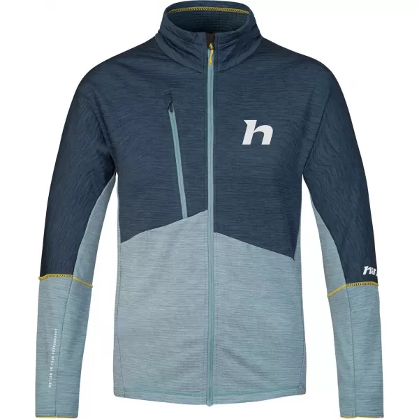  Herren-Sweatshirt HANNAH NIRO GESCHICHTETES MEER/SILBERBLAU-MEL 