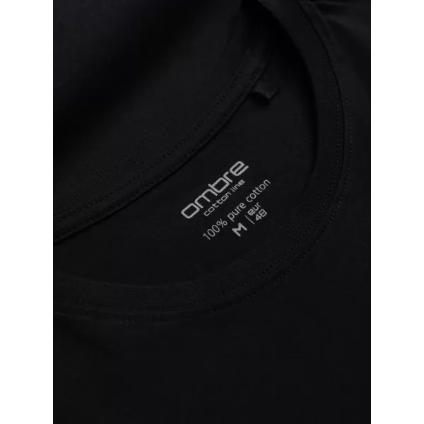  Hemd OMBRE OM-TSBS-0146 SCHWARZ 