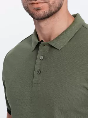 Hemd OMBRE OM-POSS-0113 OLIVE