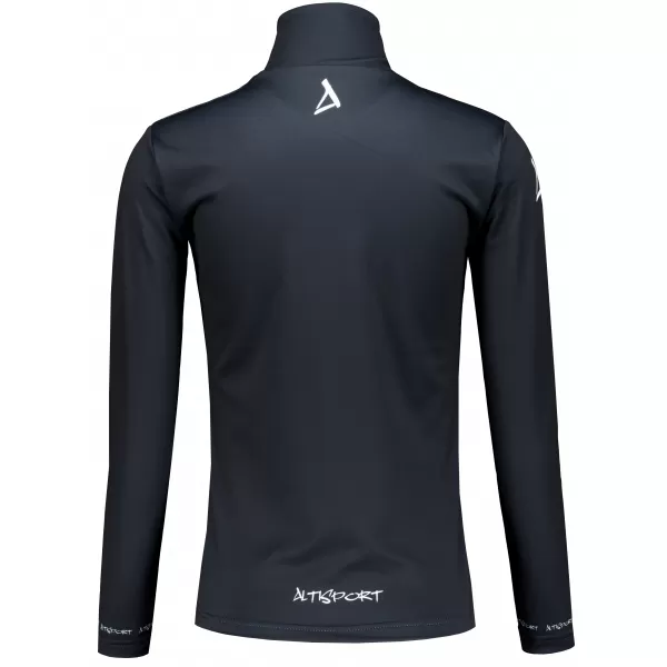  Frauenfunktionaler Thermo -Sweatshirt Premium ALTISPORT VOJ/ALW000TER03 SCHWARZ 