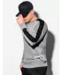 Herren -Sweatshirt OMBRE OM-SSNZ-22FW-010 GRAU