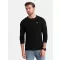Herren t -Shirt mit einem langen Ärmel OMBRE OM-LSCL-0102 SCHWARZ
