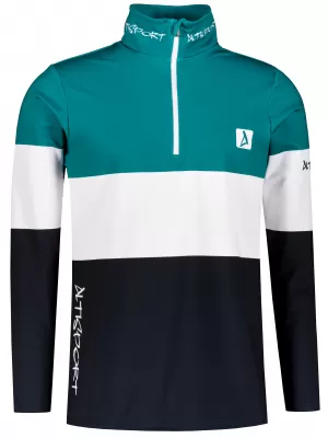 Funktionelle Thermo -Sweatshirt -Premium von Männern ALTISPORT VOJ/ALM051TER03 KEROSIN/SCHWARZ