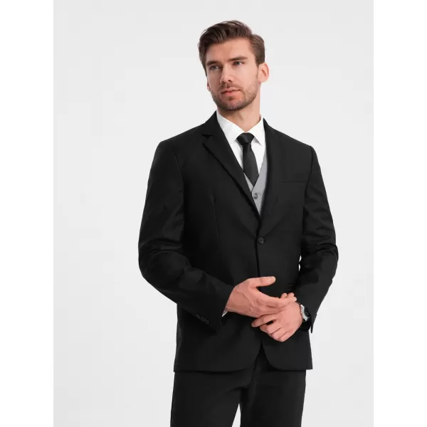  Jacke OMBRE OM-BLZB-0115 SCHWARZ 