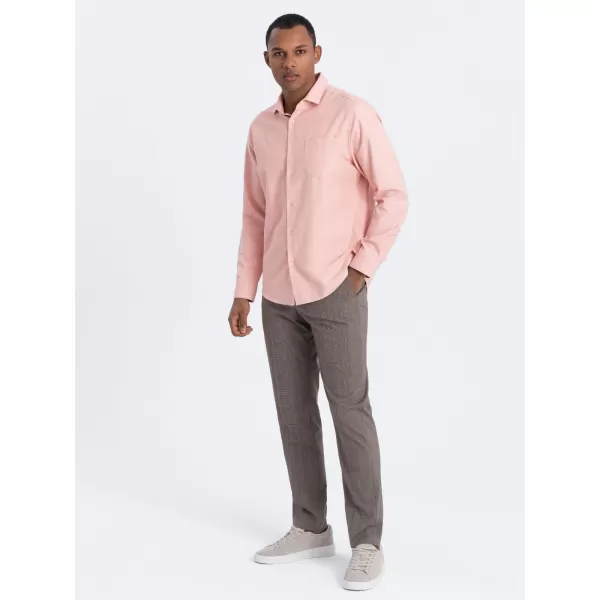  Hemd OMBRE OM-SHCS-0148 ROSA 
