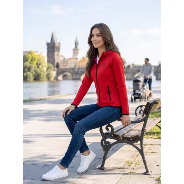  Premium-Sweatshirt für Damen ALTISPORT ALW056418 ROT 