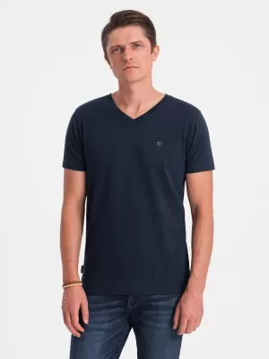 Hemd OMBRE OM-TSCT-0106 MARINEBLAU