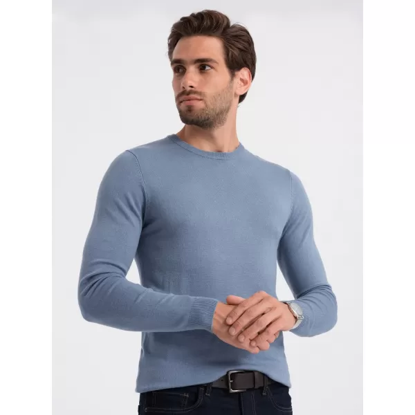  Herrenpullover OMBRE OM-SWBS-0106 HELLBLAU 